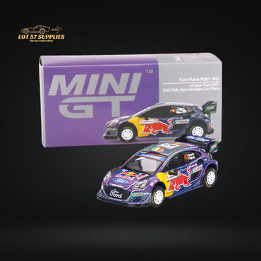 Mini-GT Ford Puma Rally1 #42 M-Sport Ford WRT 2022 #627 1:64 MGT00627 (ONLINE ORDER ONLY)