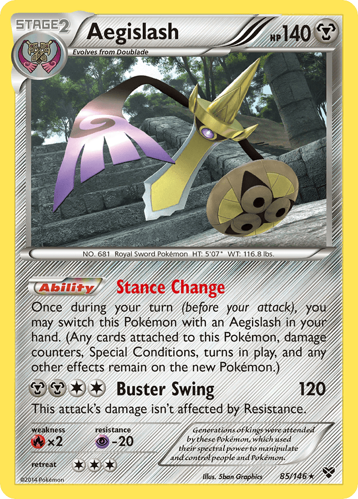 Aegislash (85/146) [XY: Base Set] (Online Only)
