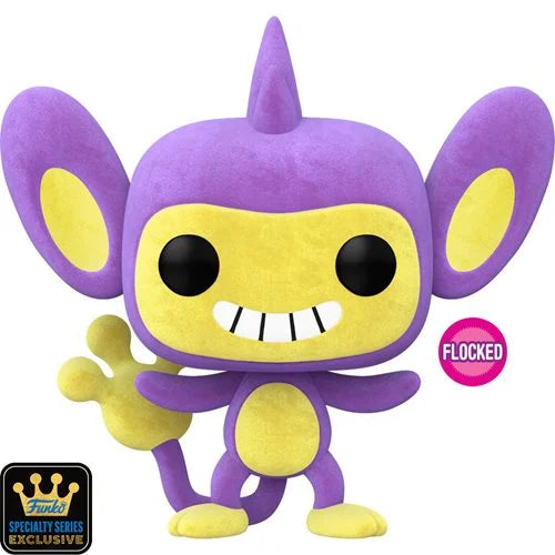 Pokemon Aipom Flocked Funko Pop! Vinyl Figure #947 - Specialty Series (ONLINE ORDER ONLY)