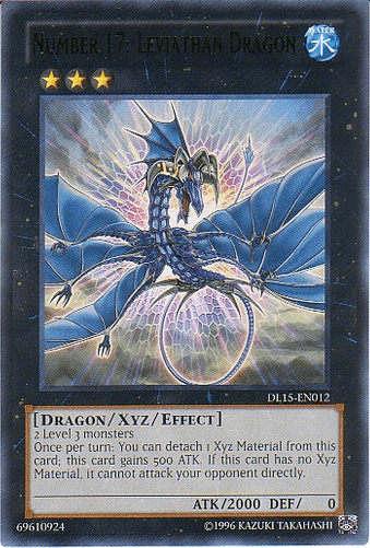 Number 17: Leviathan Dragon (Green) [DL15-EN012] Rare (ONLINE ORDER ONLY)