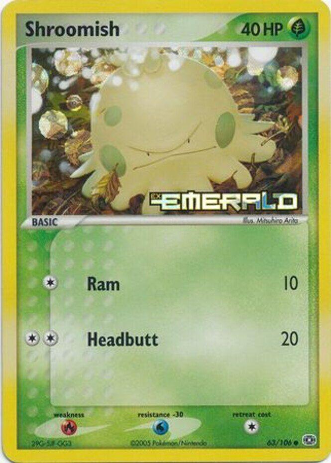 Shroomish (63/106) (Stamped) [EX: Emerald] (Online Only)