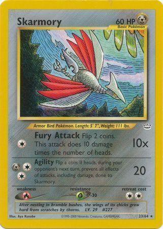 Skarmory (23/64) [Neo Revelation Unlimited] (Online Only)