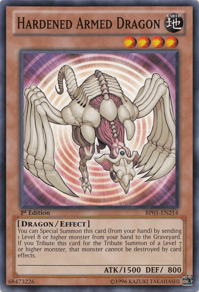 Hardened Armed Dragon [BP01-EN214] Common (ONLINE ORDER ONLY)