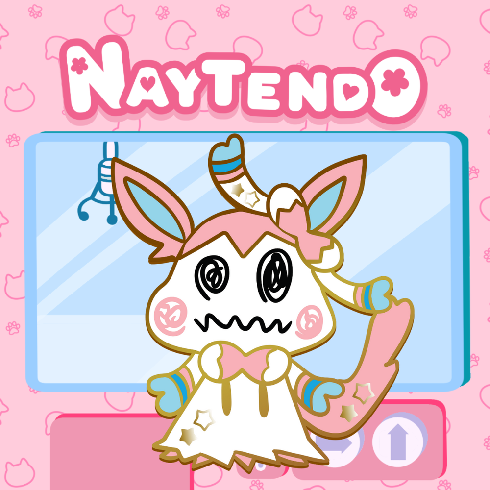 Pokemon: Mimikyu Sylveon Enamel Pin (ONLINE ORDER ONLY)