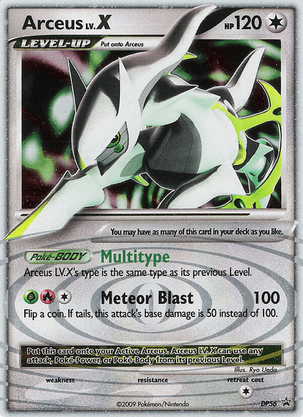 Arceus LV.X (DP56) [Diamond & Pearl: Black Star Promos] (Online Only)