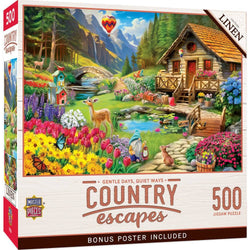 Country Escapes - Gentle Days, Quiet Ways 500 Piece Jigsaw Puzzle (ONLINE ORDER ONLY)