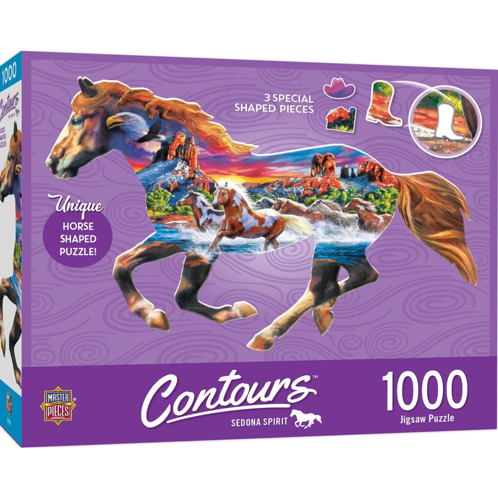 Shapes - Sedona Spirit 1000 Piece Shaped Jigsaw Puzzle (ONLINE ORDER ONLY)