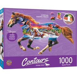 Shapes - Sedona Spirit 1000 Piece Shaped Jigsaw Puzzle (ONLINE ORDER ONLY)