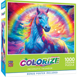 Colorize - Prismatic Thunder 1000 Piece Jigsaw Puzzle (ONLINE ORDER ONLY)