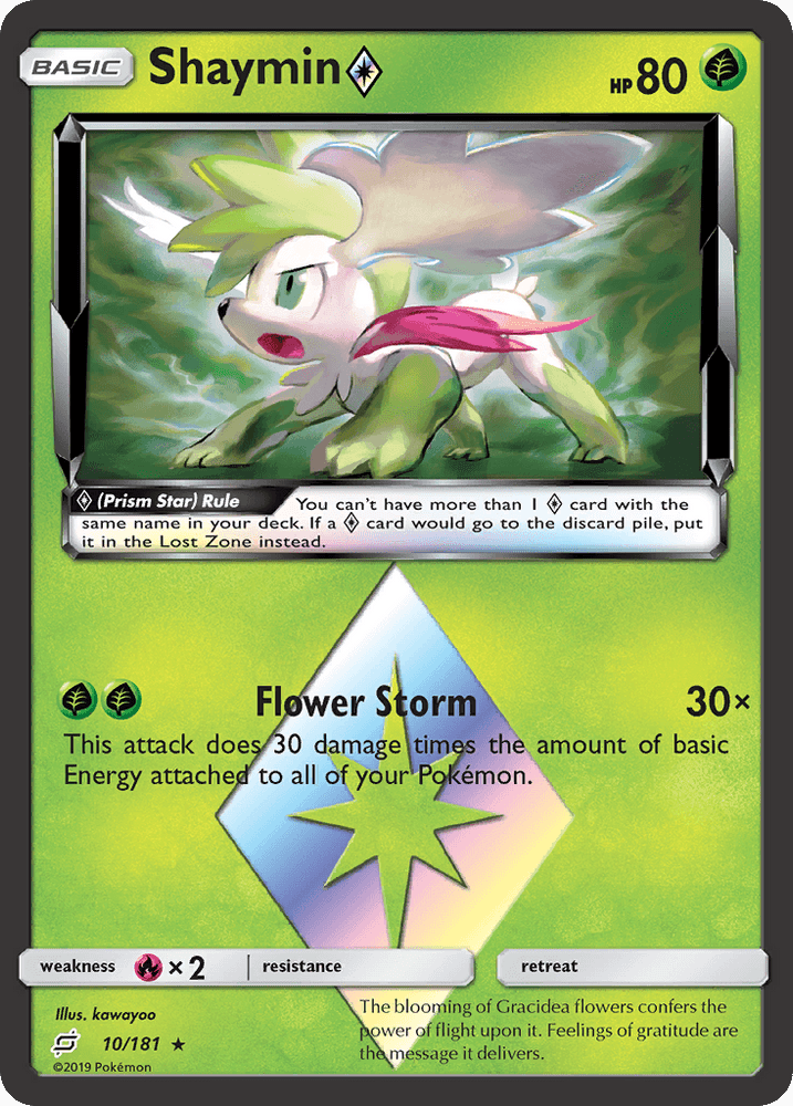 Shaymin (10/181) (Prism Star) [Sun & Moon: Team Up] (Online Only)