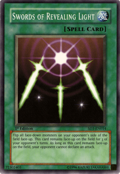 Swords of Revealing Light [SD1-EN014] Common (ONLINE ORDER ONLY)