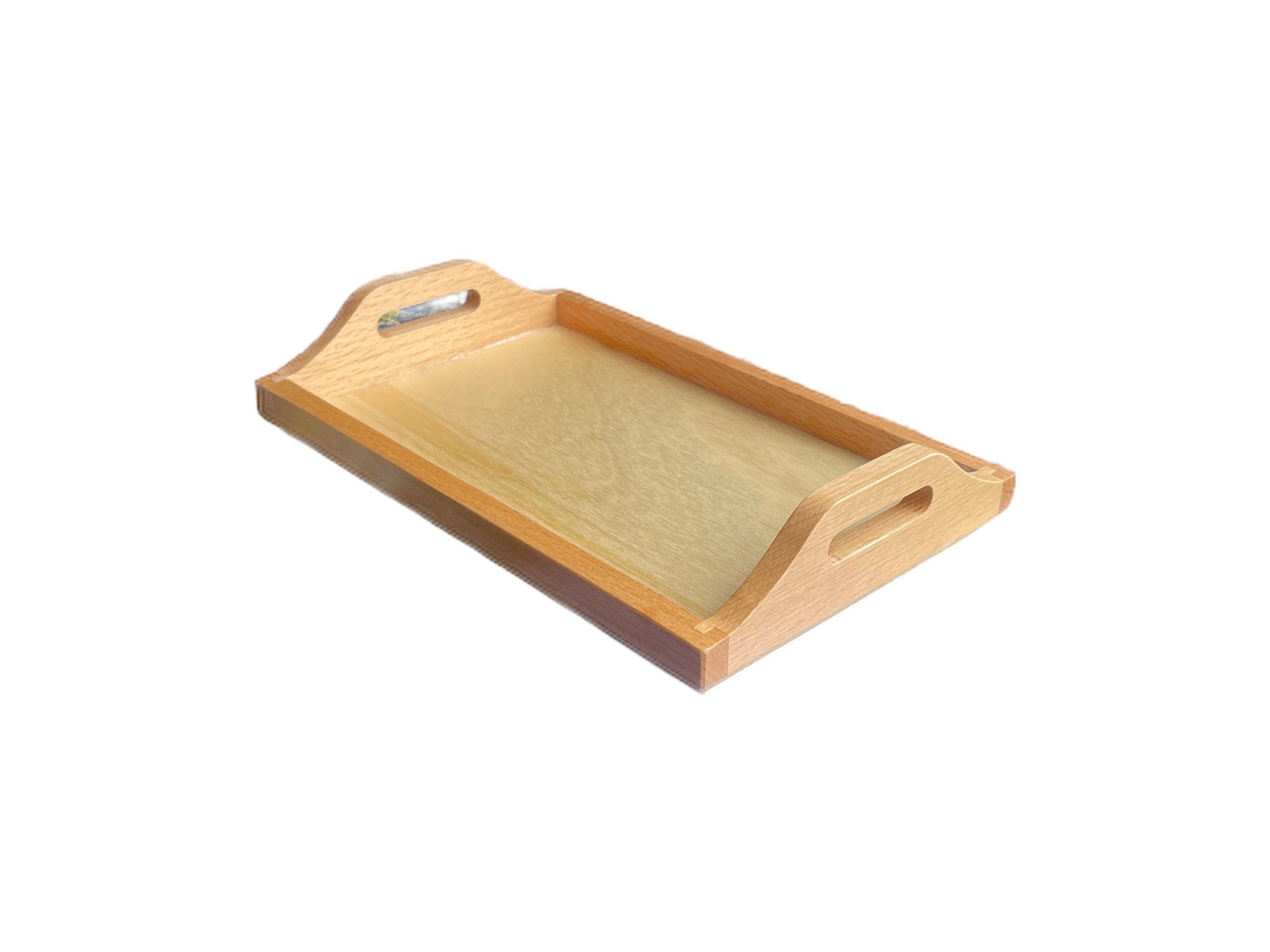 Tray: Cut Out Handle Wood (ONLINE ORDER ONLY)