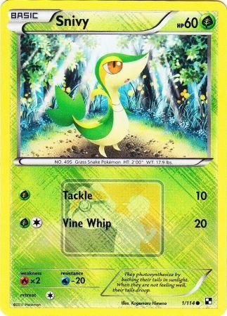 Snivy (1/114) (League Promo) [Black & White: Base Set] (Online Only)