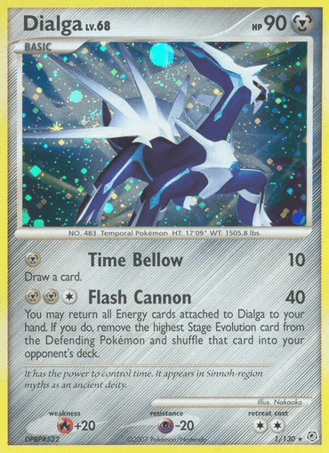 Dialga (1/130) [Diamond & Pearl: Base Set] (Online Only)
