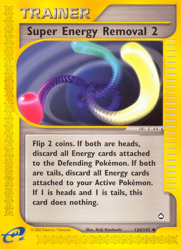 Super Energy Removal 2 (134/147) [Aquapolis] (Online Only)