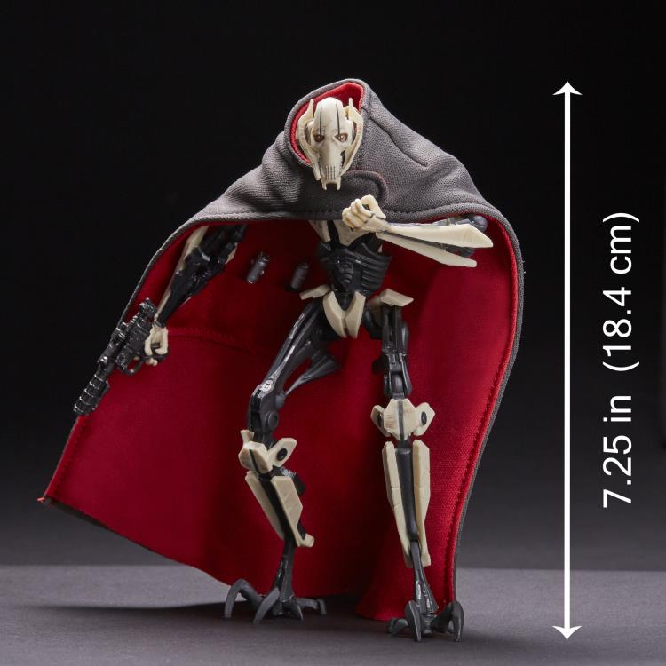 Star Wars: The Black Series - General Grievous (Revenge of the Sith) 6-Inch Deluxe Action Figure (ONLINE ORDER ONLY)