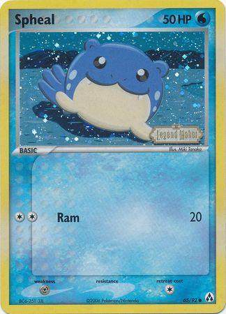 Spheal (65/92) (Stamped) [EX: Legend Maker] (Online Only)