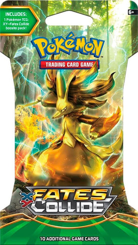XY: Fates Collide - Sleeved Booster Pack (Delphox BREAK) (ONLINE ORDER ONLY)