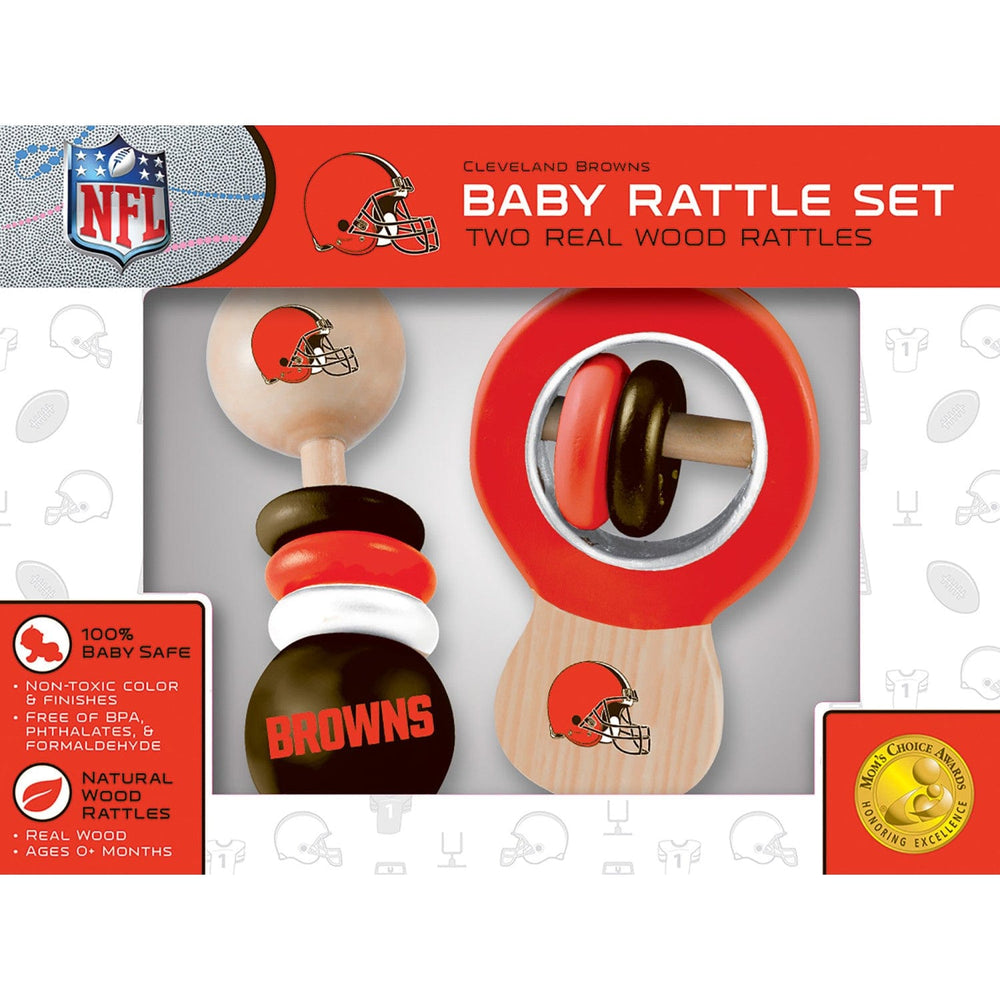 Cleveland Browns - Baby Rattles 2-Pack (ONLINE ORDER ONLY)