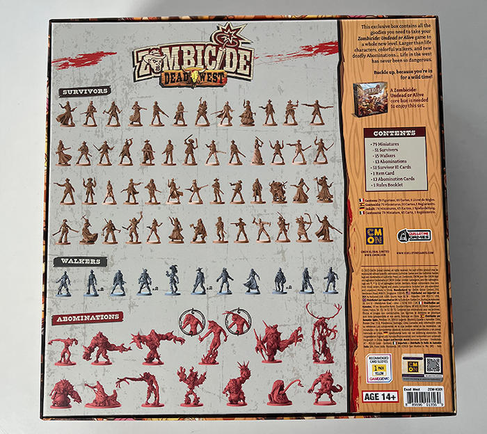 Zombicide: Undead or Alive - Dead West Kickstarter Exclusive Promo Box (ONLINE ORDER ONLY)