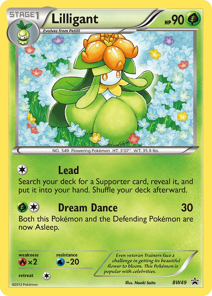 Lilligant (BW49) [Black & White: Black Star Promos] (Online Only)