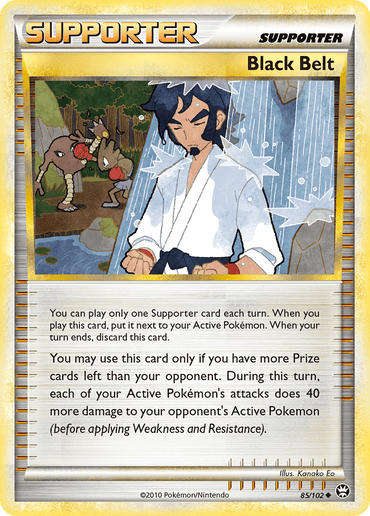 Black Belt (85/102) [HeartGold & SoulSilver: Triumphant] (Online Only)