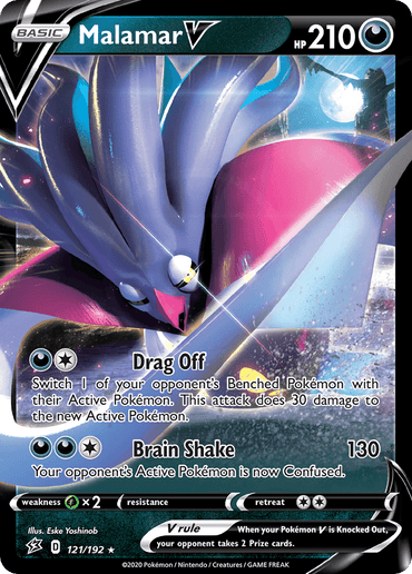 Malamar V (121/192) [Sword & Shield: Rebel Clash] (Online Only)