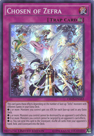 Chosen of Zefra [CROS-ENAE2] Super Rare (ONLINE ORDER ONLY)