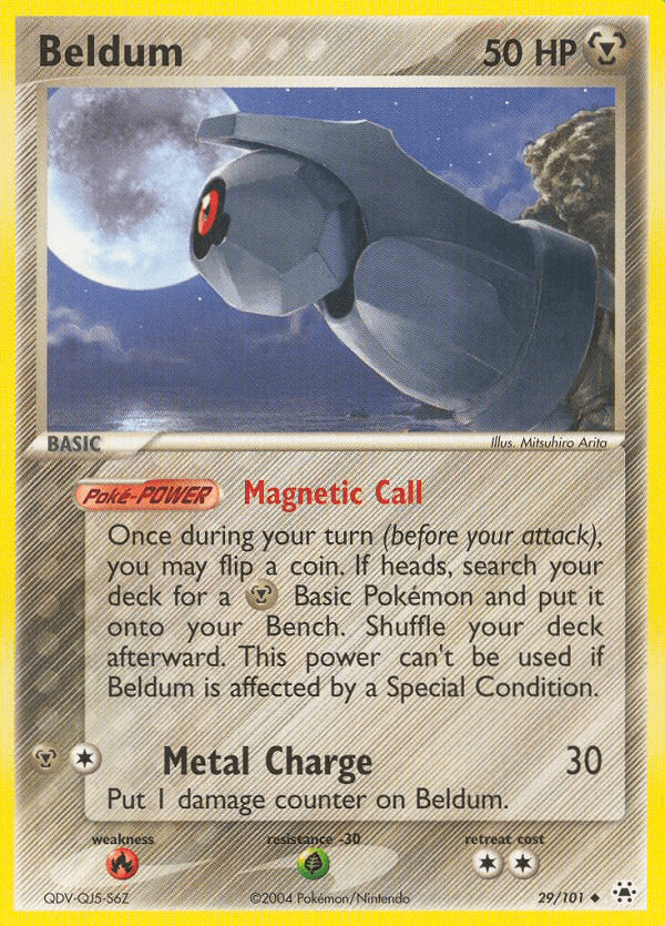 Beldum (29/101) [EX: Hidden Legends] (Online Only)