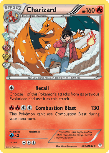 Charizard (RC5/RC32) [XY: Generations] (Online Only)