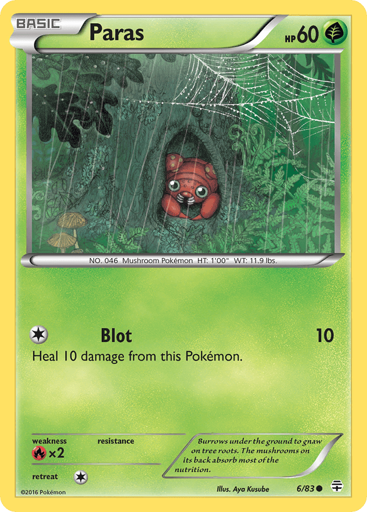 Paras (6/83) [XY: Generations] (Online Only)