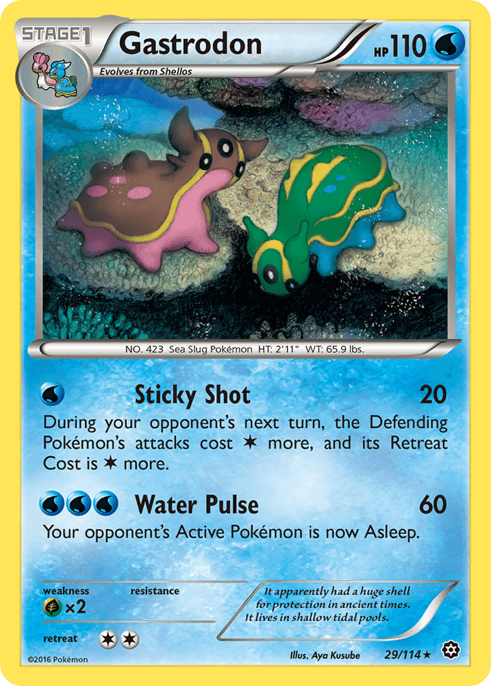 Gastrodon (29/114) [XY: Steam Siege] (Online Only)