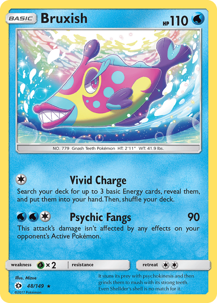 Bruxish (48/149) [Sun & Moon: Base Set] (Online Only)