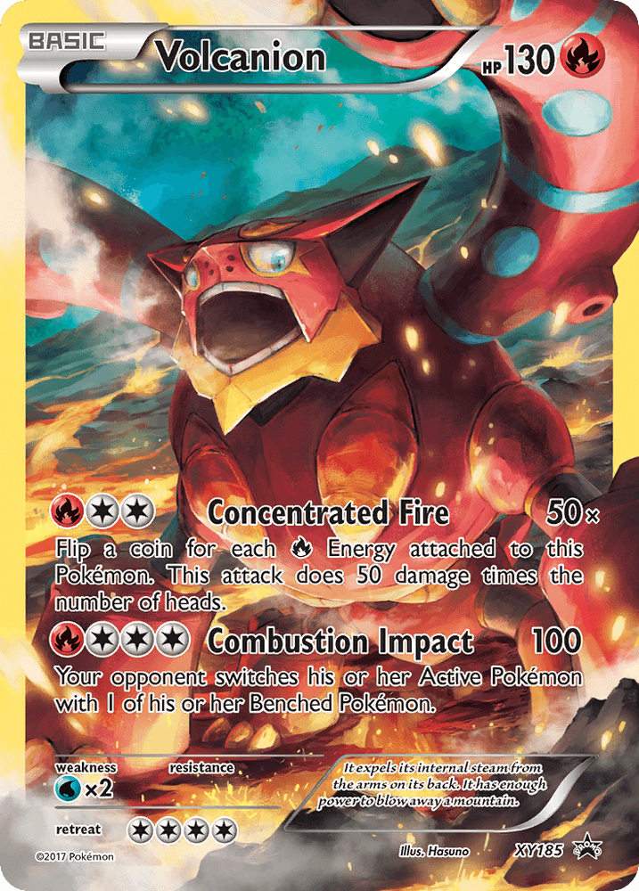 Volcanion (XY185) [XY: Black Star Promos] (Online Only)