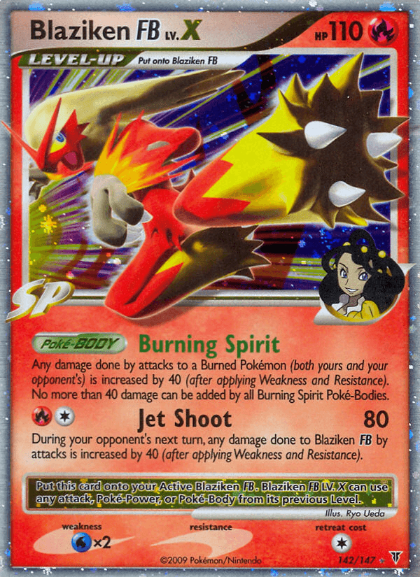 Blaziken FB LV.X (142/147) [Platinum: Supreme Victors] (Online Only)