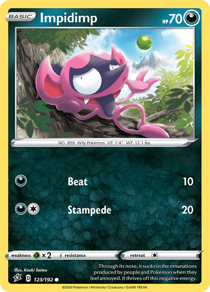 Impidimp (123/192) [Sword & Shield: Rebel Clash] (Online Only)