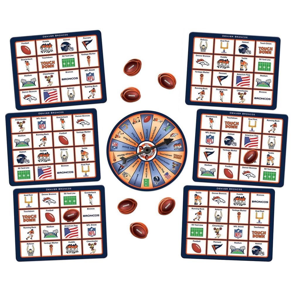 Denver Broncos NFL Bingo Game