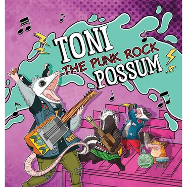 Toni the Punk Rock Possum - Hardcover (ONLINE ORDER ONLY)