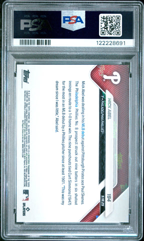 Graded 2025 Topps Now Mick Abel #194 Gold Foil /50 Rookie Baseball Card PSA 10 Gem Mint (ONLINE ORDER ONLY)