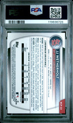 Graded 2025 Topps Bowman JJ Wetherholt #BCP22 Chrome Prospects Rookie RC Baseball Card PSA 10 Gem Mint (ONLINE ORDER ONLY)
