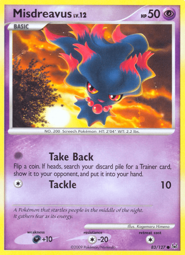 Misdreavus (83/127) [Platinum: Base Set] (Online Only)