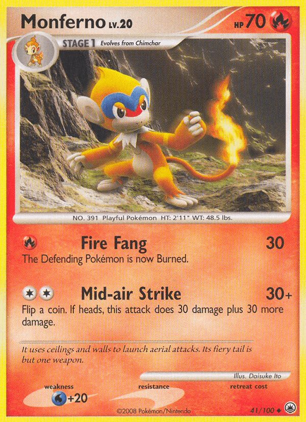 Monferno (41/100) [Diamond & Pearl: Majestic Dawn] (Online Only)