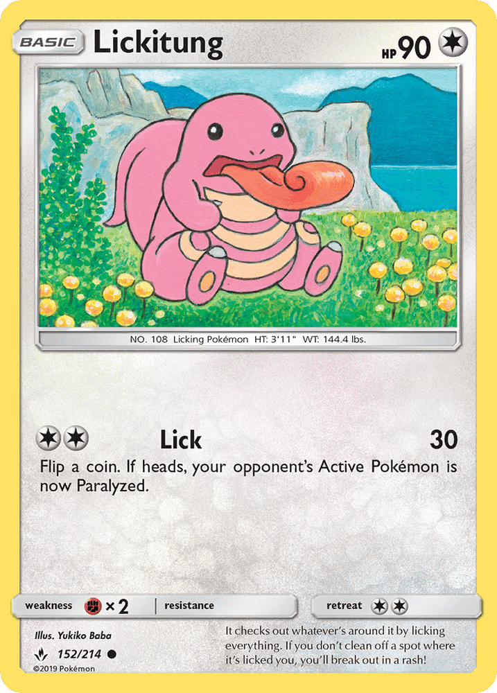 Lickitung (152/214) [Sun & Moon: Unbroken Bonds] (Online Only)