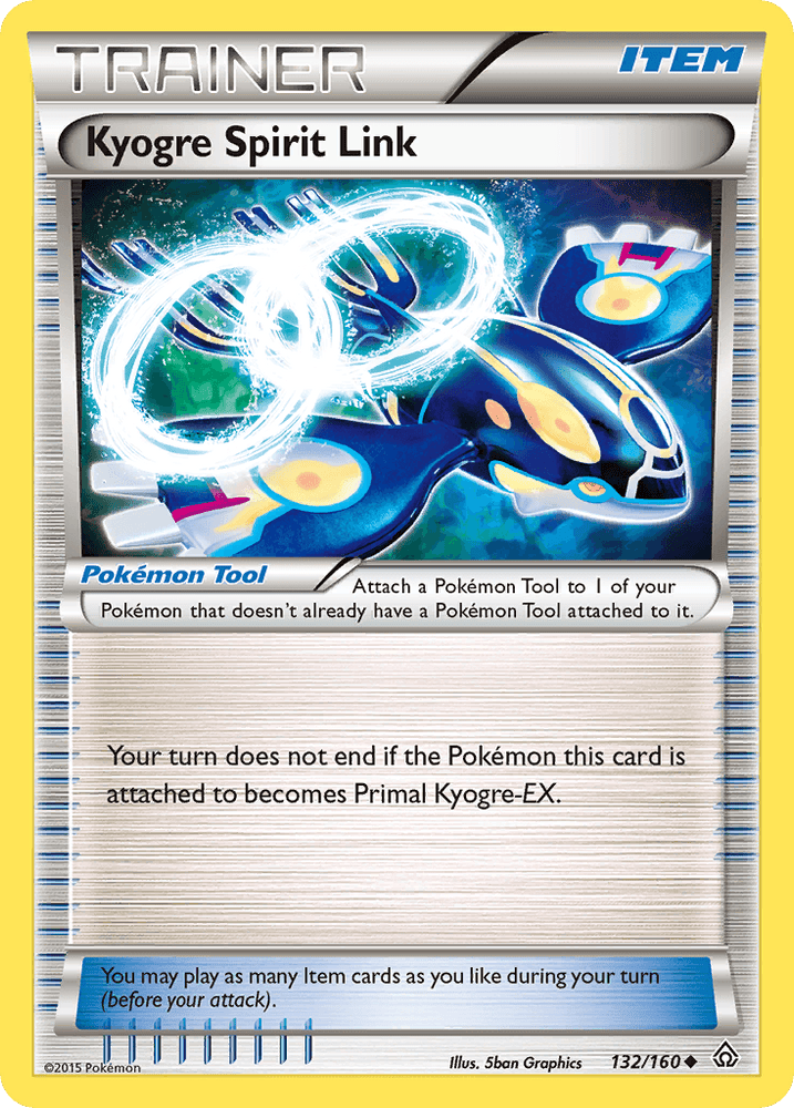 Kyogre Spirit Link (132/160) [XY: Primal Clash] (Online Only)