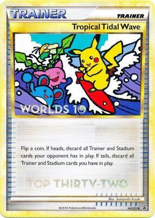 Tropical Tidal Wave (HGSS18) (Top 32) [HeartGold & SoulSilver: Black Star Promos] (Online Only)