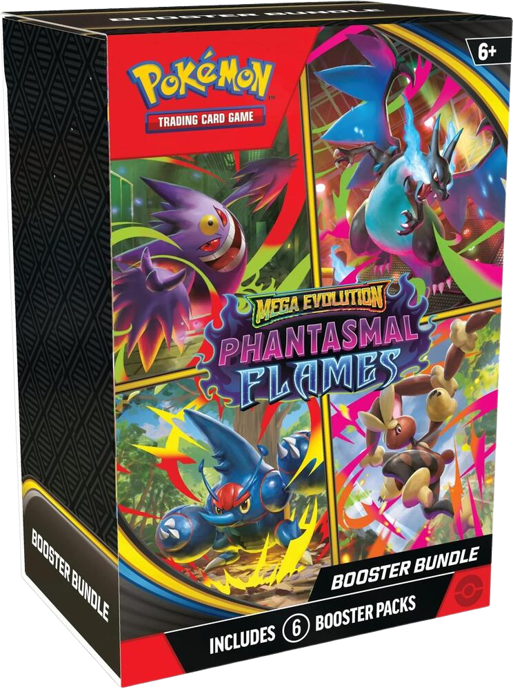 Mega Evolution: Phantasmal Flames - Booster Bundle (ONLINE ORDER ONLY)