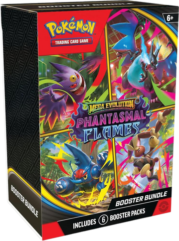 Mega Evolution: Phantasmal Flames - Booster Bundle (ONLINE ORDER ONLY)