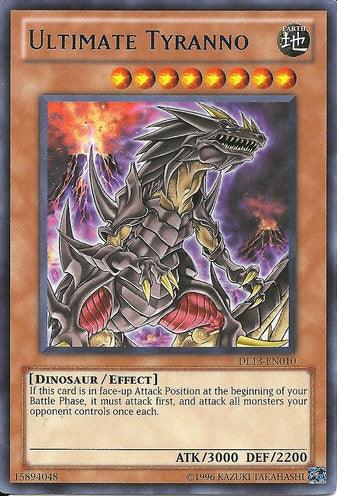 Ultimate Tyranno (Blue) [DL13-EN010] Rare (ONLINE ORDER ONLY)