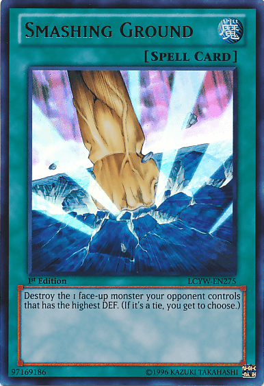 Smashing Ground [LCYW-EN275] Ultra Rare (ONLINE ORDER ONLY)