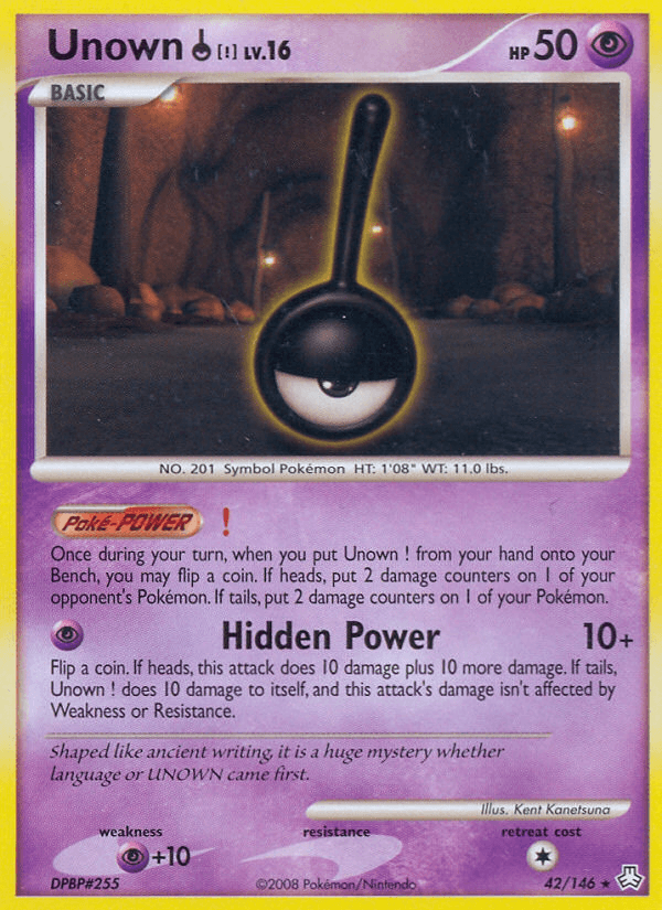 Unown ! (42/146) [Diamond & Pearl: Legends Awakened] (Online Only)